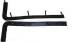 Chevrolet Parts -  Chevrolet Car Rubber Pads - Grille Shell To Hood (2 Pieces)