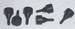 Chevrolet Parts -  Chevrolet Car Hood Bumpers -Hood To Grille Shell (6 Pieces)