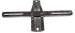 Chevrolet Parts -  Chevrolet Car License Plate Bracket -Rear On Trunk Of 1939 And 40-48 Sedan Delivery Back Door
