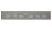 Chevrolet Parts -  Chevrolet Car Radio Dial Lens With Bowtie (Pushbutton Radio)