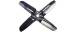 Chevrolet Parts -  Chevrolet Radiator Fan 4-Blade (37-40 Ga, Ha, Kh and 41-54 Passenger Cars)