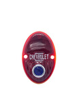 Chevrolet Parts -  Lens - Tail Light With Chevrolet Script and Bluedot. Glass