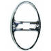 Chevrolet Parts -  Tail light Rim Chrome With Bowtie Center