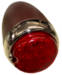 Chevrolet Parts -  Chevrolet Truck Tail Light Led Assembly Left (3" Round) Primered Housing. Red 12 Volt