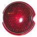 Chevrolet Parts -  Chevrolet Truck Tail Light Lens (3" Round Glass), Red