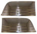 Chevrolet Parts -  Chevrolet Car Gravel Shields -Front Fender Stainless