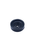 Chevrolet Parts -  Disk - Dummy (Knob), Black. Behind Radio Knob