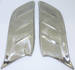 Chevrolet Parts -  Chevrolet Car Gravel Shields -Front Fender, Stainless