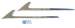 Chevrolet Parts -  Chevrolet Car Fender Top Ornaments (Original Accessory)