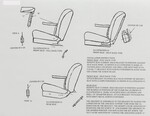 Chevrolet Parts -  Chevrolet Car Armrest Installation Sheet - Center Fold Down