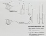 Chevrolet Parts -  Chevrolet Car Bumper Guard, Installation Sheet For Rear Fold Down (Original in 42)