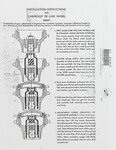 Chevrolet Parts -  Chevrolet Car Steering Wheel, Banjo - Installation Sheet