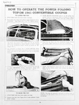 Chevrolet Parts -  Chevrolet Car Convertible Top, Folding Instructions Sheet - Top Folding (Cabriolet)