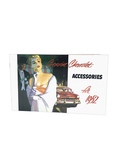 Chevrolet Parts -  Chevrolet Car Manual, Accessory Book - Came In Glove Box, Color Repro