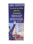 Chevrolet Parts -  Chevrolet Car Manual, Accessory Foldout - Came In Glove Box