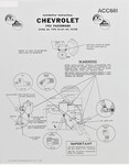 Chevrolet Parts -  Chevrolet Installation Sheet - Oil Filter (Original Ac)