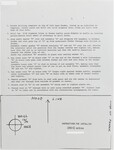 Chevrolet Parts -  Chevrolet Car Radio Antenna Installation Sheet - Includes Template