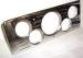 Chevrolet Parts -  Chevrolet Dash Panel 40 Chevy Car - Billet Aluminum, Polished - 5 Hole Combo 1 Medium 4 Small Holes