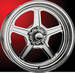  Parts -  Wheels, Billet Aluminum - Street Lite Series. 16" and 17" Street Or Strip