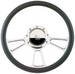  Parts -  Steering Wheel, Billet, Half Wrap -15.5 Inch, Vintec