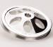 Chevrolet Parts -  Chevrolet Power Steering Pulley, Billet Aluminum - Chevy SB, Single Groove, Keyway