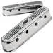Chevrolet Parts -  Valve Covers, Billet -Profile Series. Chevy LS3 Modular, Polished Ribbed
