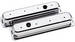  Parts -  Valve Covers Billet . Chevy Sb, Center Bolt - Smooth - Short