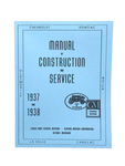 Chevrolet Parts -  Chevrolet Car Manual, Fisher Body Construction and Adjustment (Superb Reproduction)