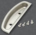  Parts -  Door Pull Kit, Armrest, Brushed Billet Aluminum, Crescent Daytona Style 