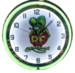  Parts -  Clock Green Neon Rat Fink