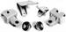 Chevrolet Parts -  Chevrolet Motor Mount Kit. Bolt-On For 37-39 Chevy Deluxe Car, '58 and Up Small Block