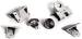 Chevrolet Parts -  Chevrolet Motor Mount Kit. Bolt-On For 1949-54 Chevy Cars With Non-Chassis Engineering IFS Kit, '58 and Up Small Block