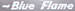 Chevrolet Parts -  Chevrolet Car Valve Cover Decal -"Blue Flame" Engine - white