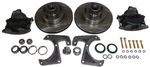 Chevy Parts -  Chevy Brake Disc Conversion Front- 1928-40 Straight Axle Car And Truck. Complete Kit - 6 Lug