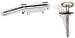  Parts -  Steering Column Swing Away Bracket & Swivel Mount Kit, 1-3/4"
