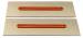  Parts -  Lens, Flush Mount 6 Inch Single Slot (1/2"), Amber