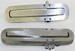  Parts -  Door Handle Set, Exterior -Bar Style in Bare Metal, KINDIG IT DESIGN