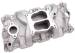 Chevrolet Parts -  Intake Manifold -Satin Cyclone, Chevy Small Block (Non Egr)