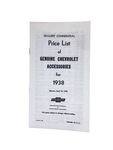 Chevrolet Parts -  Chevrolet Price Guide- Advertised Delivery