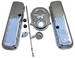 Chevrolet Parts -  Chevrolet Engine Dress-Up Kit, Chrome Big Block Chevy Engine - Tall Valve Cover (Flames)