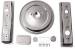 Chevrolet Parts -  Chevrolet Engine Dress-Up Kit, Chrome Small Block Chevy - Dual Wing Nut