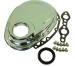 Chevrolet Parts -  Chevrolet Timing Chain Cover, Chrome - Chevy 283-350 (Includes Gaskets, Seal and Hardware)