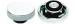 Parts -  Radiator Cap, Chrome Aluminum - Plain Top, 16LB