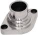 Chevrolet Parts -  Chevrolet Thermostat Housing (Gooseneck, Water Neck) Polished Aluminum Small Block Chevy O-Ring - Straight Up.
