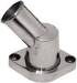 Chevrolet Parts -  Chevrolet Thermostat Housing (Gooseneck, Water Neck) (40 Degree) Polished Aluminum Small Block Chevy 283-350 O-Ring