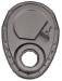 Chevrolet Parts -  Chevrolet Timing Chain Cover, Small Block Chevy 283-350 With Timing Tab -Unplated