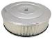  Parts -  Air Cleaner, Chrome 14" X 4" Performance Style -Paper Element and Recessed Base