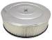  Parts -  Air Cleaner, Chrome 14" X 4" Performance Style -Paper Element and Hi-Lip Base