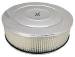  Parts -  Air Cleaner, Chrome 14" X 4" Performance Style -Paper Element and Off-Set Base