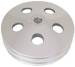 Chevrolet Parts -  Chevrolet Power Steering Pulley, Satin Aluminum, Early GM Double Groove